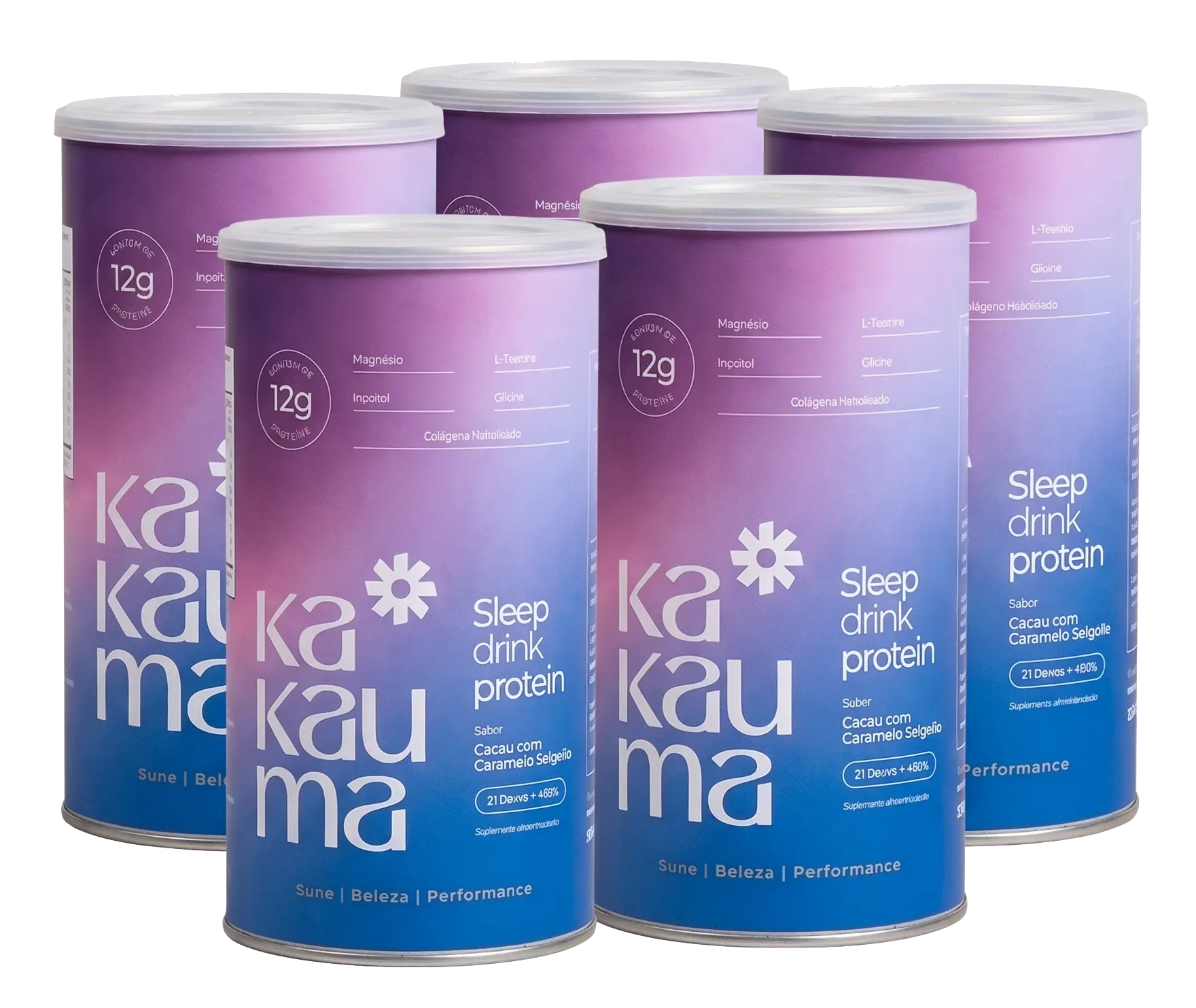 4 potes de Kakauma