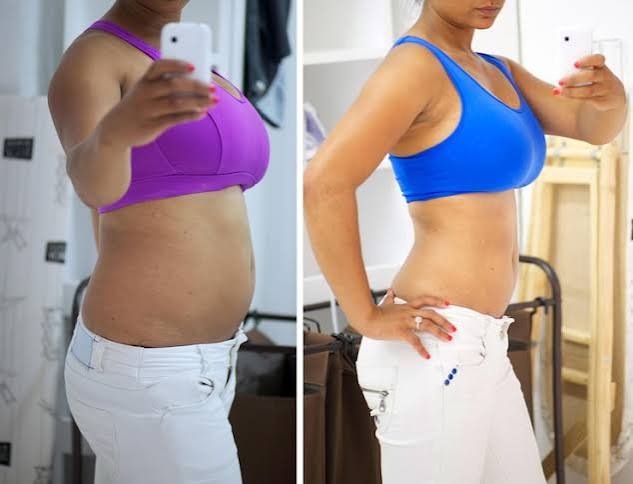 Rita antes e depois