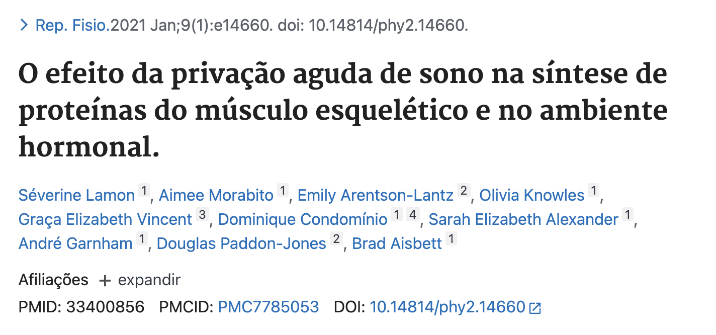 Estudo Lamon et al., 2021